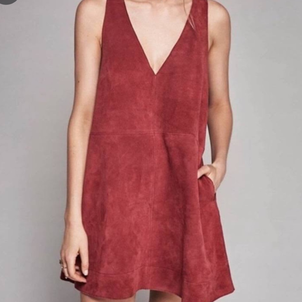 Free People Suede Dress